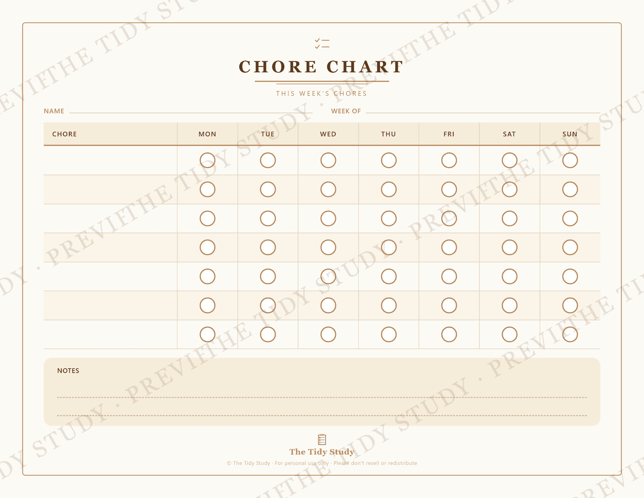 Chore Chart